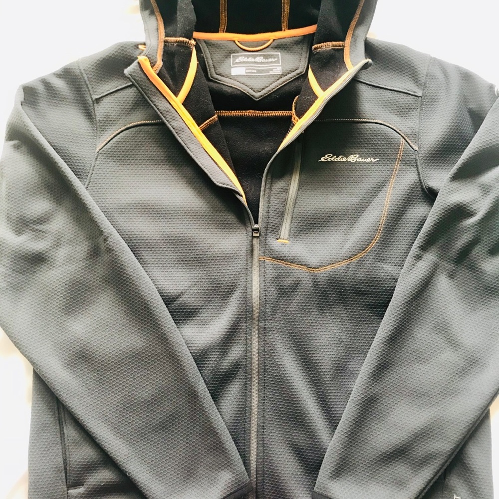 Eddie Bauer Motion/Free Heat Zip Jacket Hoodie